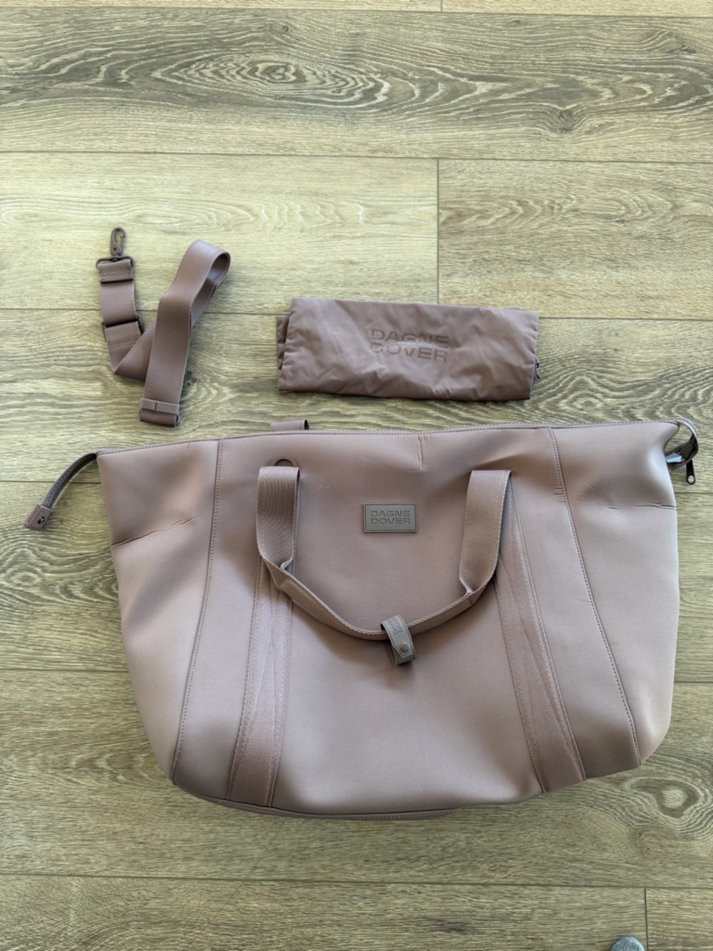 Dagne Dover Landon Neoprene Carryall Travel Bag